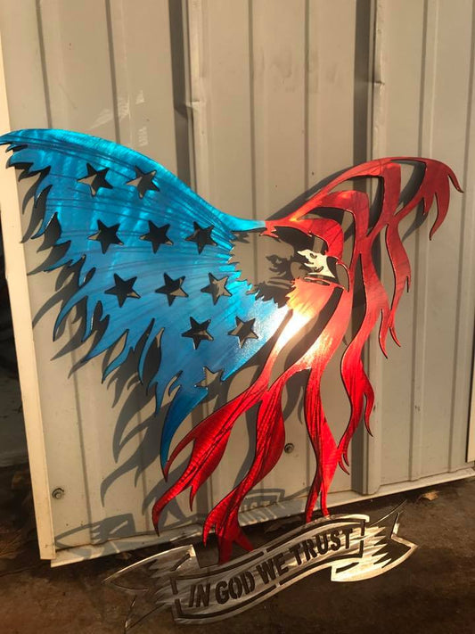 Metal Art Eagle