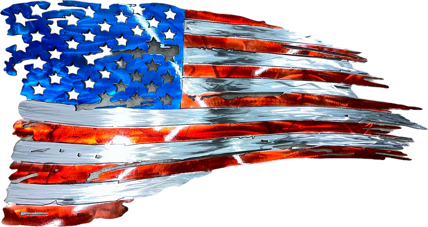 Metal Art Flag